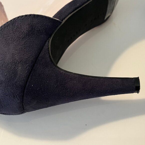 Kelly & Katie Faux Suede Open Toe Strappy High Heel Sandals ~ Women's Size 8.5M - Picture 11 of 14